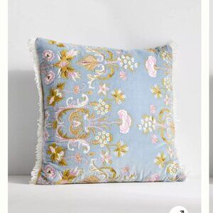 Harlowe Pillow From Anthropologie- NWT in A/S (Blue)